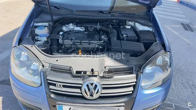 Usado VW Golf VI GT 105 CV (77 kW) 2009 Azul Berlina