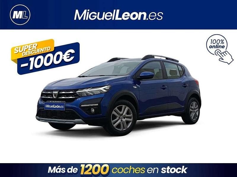 Azul Usado 2022 Dacia Sandero Comfort Utilitario | 12.985 € (Precio justo) - Imagen 1/3
