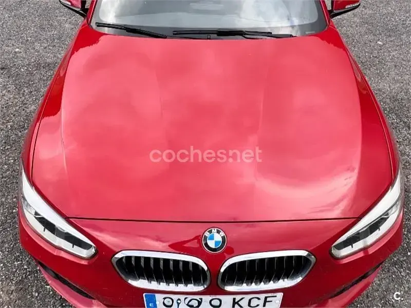 Usado BMW 118 Shadowline 150 CV (110 kW) 2017 Rojo Utilitario