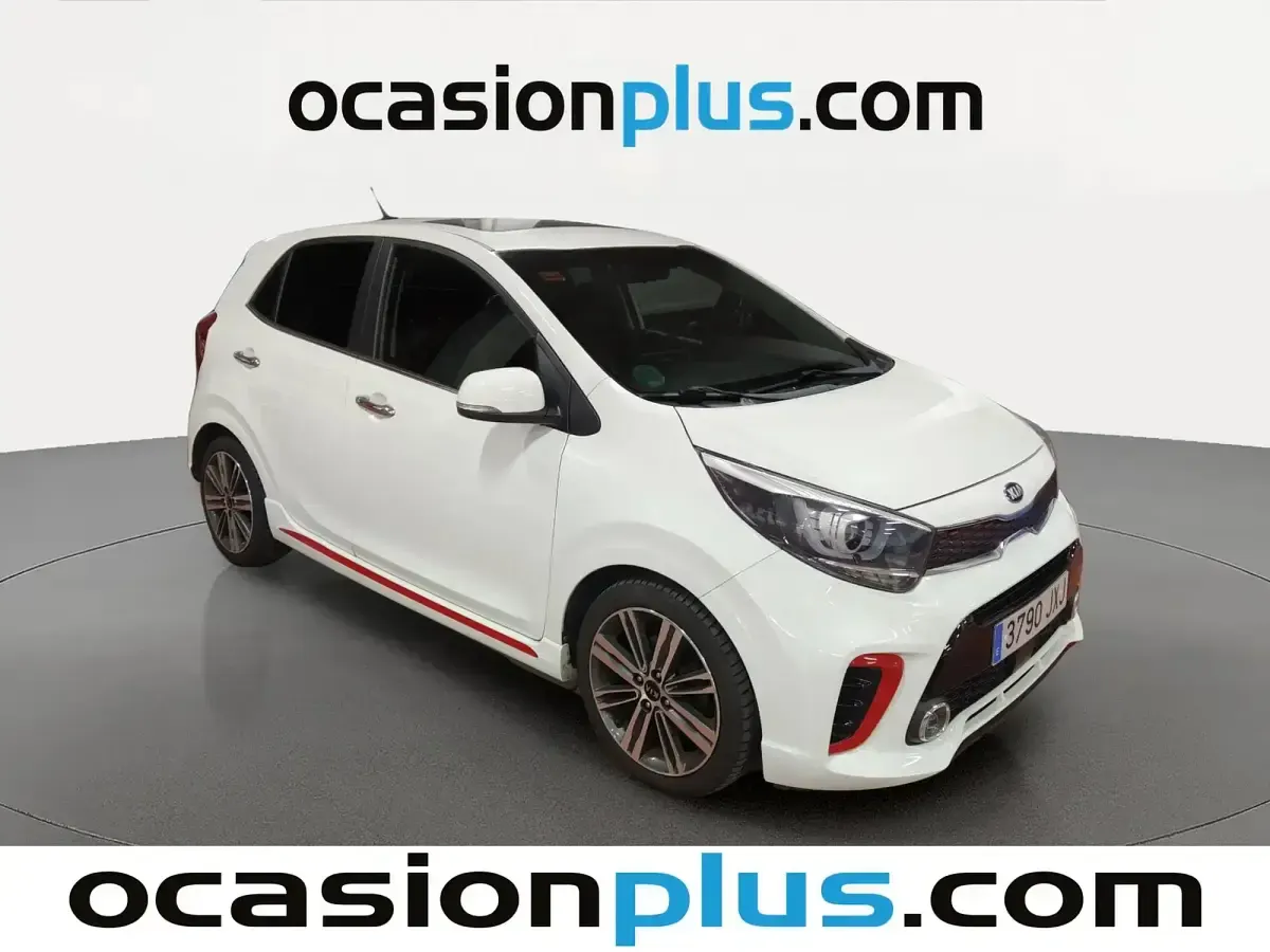 Usado Kia Picanto GT-Line 84 CV (61 kW) 2017 Blanco Utilitario