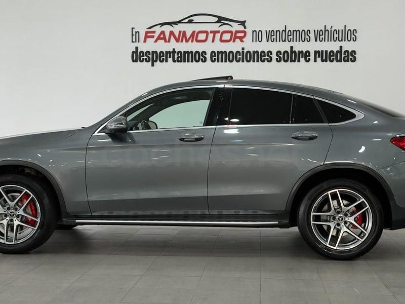 Usado Mercedes GLC350 258 CV (189 kW) 2017 Gris / plata Coupe