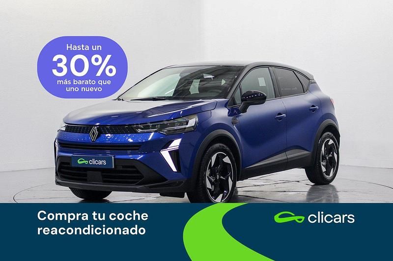 Azul Usado 2024 Renault Captur Techno SUV | 23.490 € (Un poco caro) - Imagen 1/4