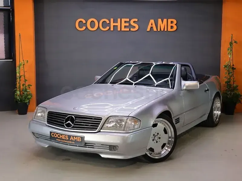 Usado Mercedes 300 188 CV (138 kW) 1992 Gris / plata Descapotable