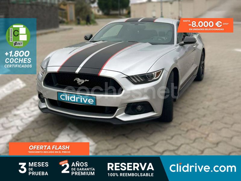 Gris / plata Usado 2015 Ford Mustang Coupe | 30.490 € (Caro) - Imagen 1/3