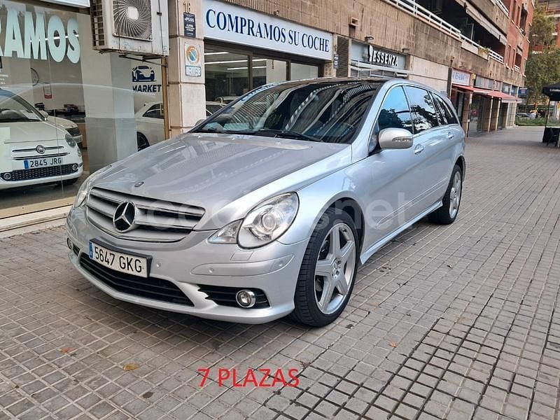 Gris / plata Usado 2008 Mercedes R350 Monovolumen | 12.990 € (Caro) - Imagen 1/4
