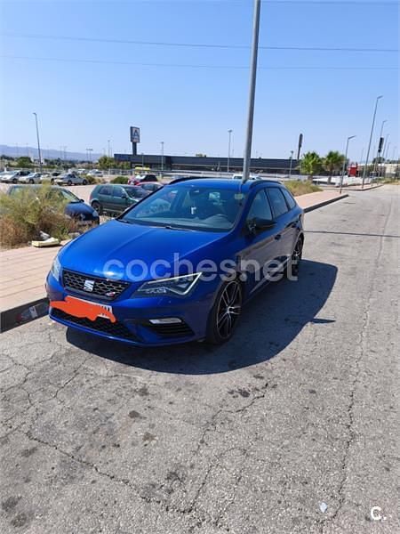 Azul Usado 2017 Cupra Leon Familiar | 21.500 € (Precio justo) - Imagen 1/3