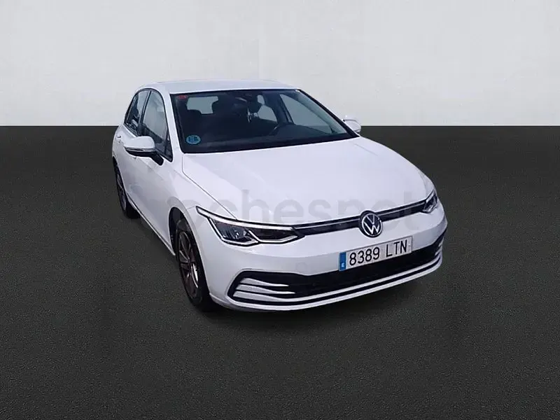 Usado VW Golf VIII 115 CV (84 kW) 2021 Blanco Berlina