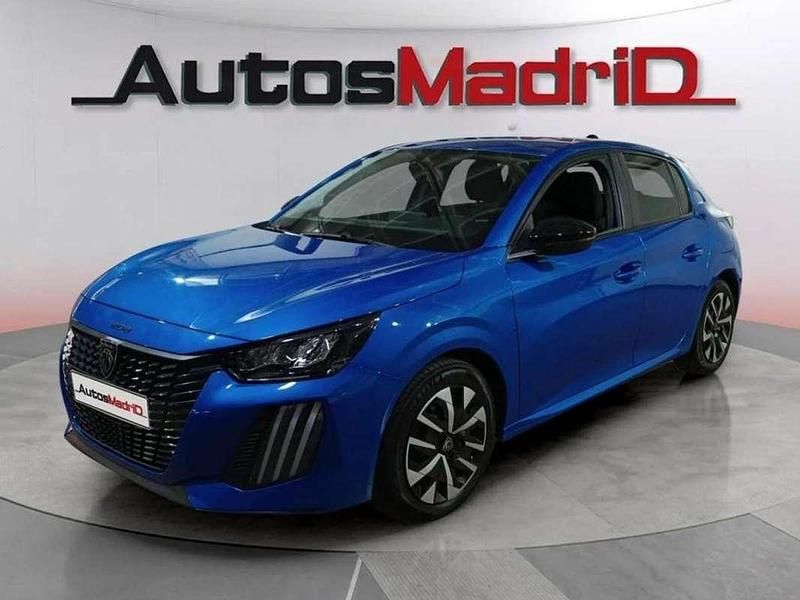Usado Peugeot 208 Allure 101 CV (74 kW) 2024 Azul Utilitario