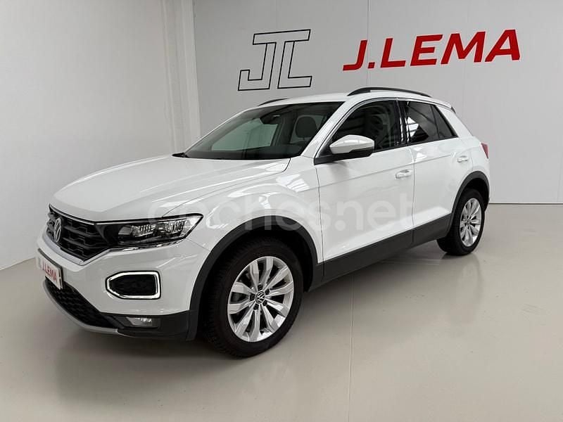 Blanco Usado 2021 VW T-Roc Advance SUV | 19.900 € (Precio justo) - Imagen 1/4