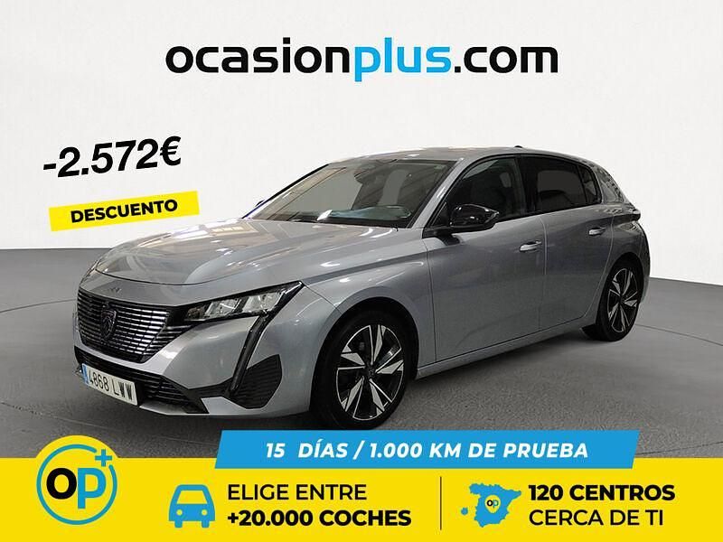 Gris / plata Usado 2022 Peugeot 308 Allure Berlina | 15.100 € (Precio justo) - Imagen 1/4