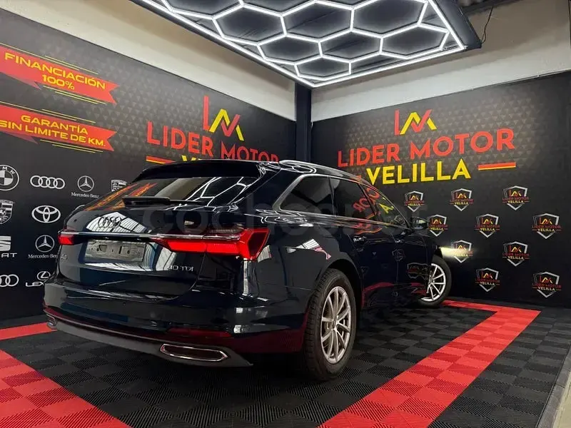 Usado Audi A6 Premium 204 CV (150 kW) 2019 Azul Familiar