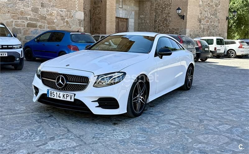 Blanco Usado 2019 Mercedes E220 Coupe | 29.900 € (Super precio) - Imagen 1/4