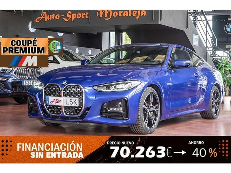 Azul Usado 2021 BMW 430 Sport Line Coupe | 38.900 € (Super precio) - Imagen 1/4