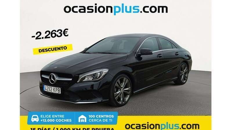 Negro Usado 2017 Mercedes CLA180 Berlina | 24.900 € (Un poco caro) - Imagen 1/4