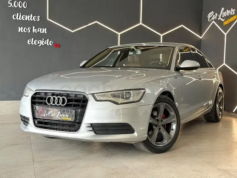 Usado Audi A6 S-Line 204 CV (150 kW) 2012 Gris / plata Berlina