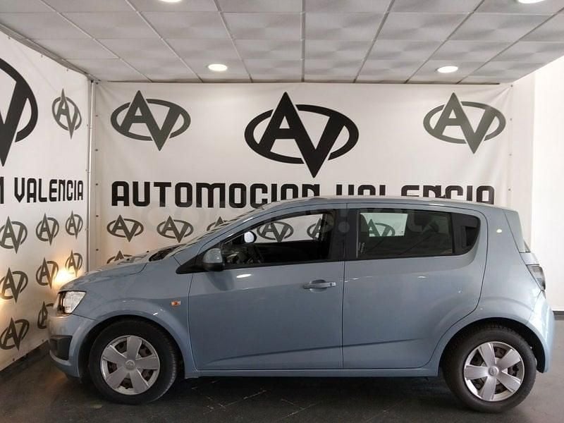 Usado Chevrolet Aveo LT 75 CV (55 kW) 2011 Azul Berlina