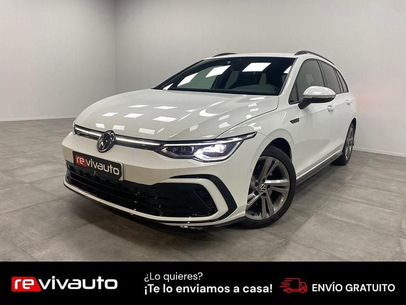 Blanco Usado 2021 VW Golf VIII R-line Familiar | 20.490 € (Precio justo) - Imagen 1/4