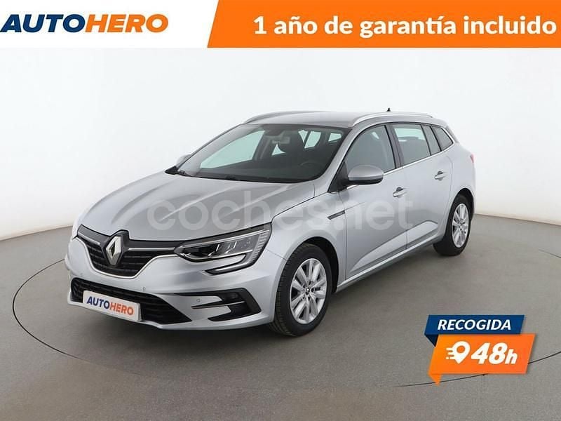 Gris / plata Usado 2020 Renault Mégane GrandTour Intens Familiar | 12.199 € (Precio justo) - Imagen 1/3