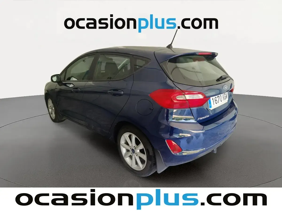 Usado Ford Fiesta Trend+ 101 CV (74 kW) 2017 Azul Utilitario