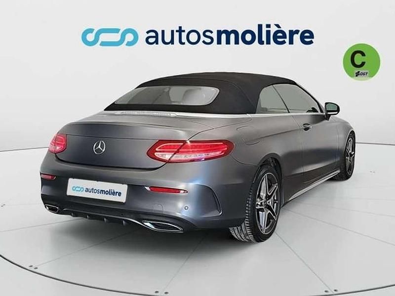 Usado Mercedes C220 170 CV (125 kW) 2017 Gris Descapotable