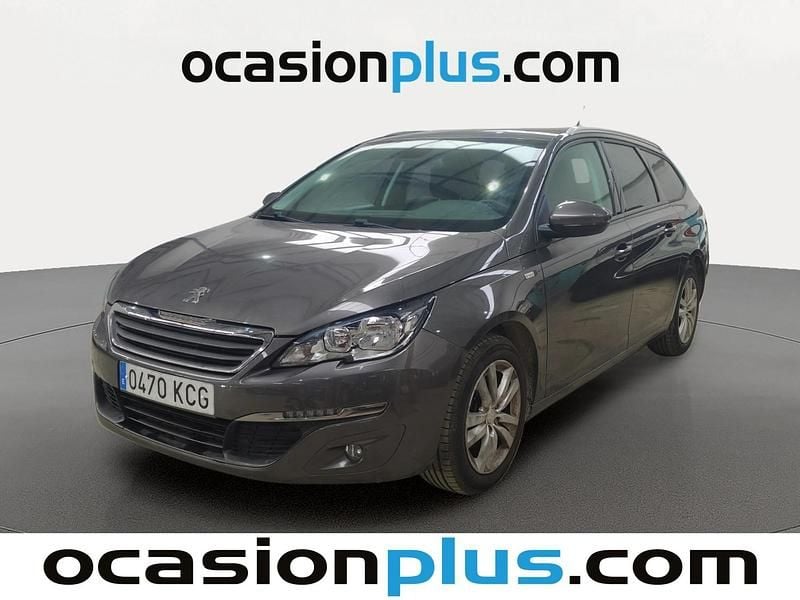 Gris plata Usado 2017 Peugeot 308 SW Style Familiar | 8102 € (Buen precio) - Imagen 1/4