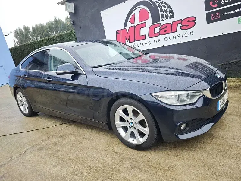 Usado BMW 418 Gran Coupé 150 CV (110 kW) 2016 Azul Coupe