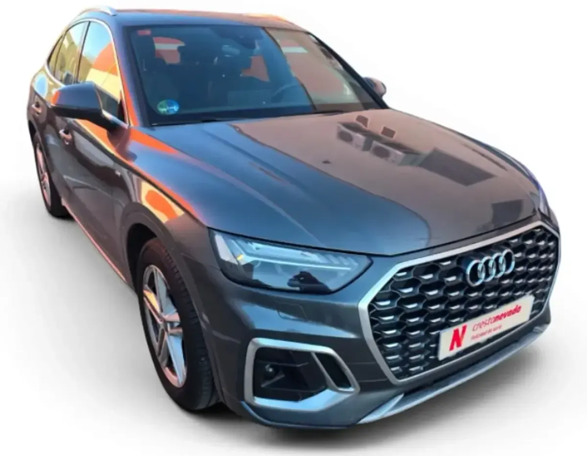 Usado Audi Q5 S-Line 163 CV (119 kW) 2021 Gris SUV