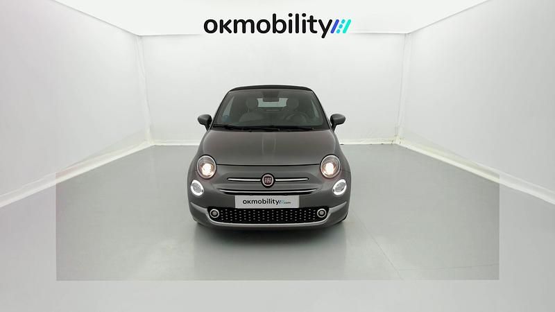 Usado Fiat 500C Dolcevita 70 CV (51 kW) 2022 Gris pompei / negro Descapotable