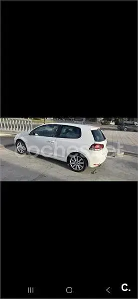 Usado VW Golf VI Advance 122 CV (89 kW) 2009 Blanco Utilitario