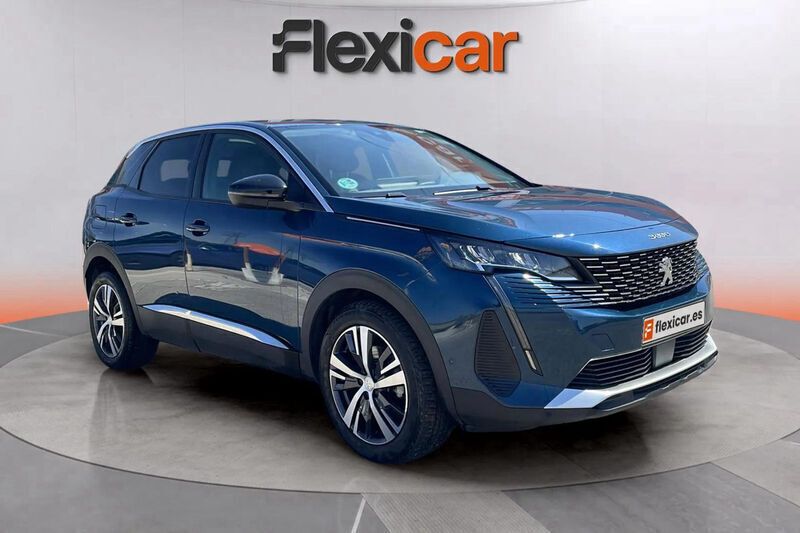 Azul Usado 2022 Peugeot 3008 Allure SUV | 16.390 € (Buen precio) - Imagen 1/4