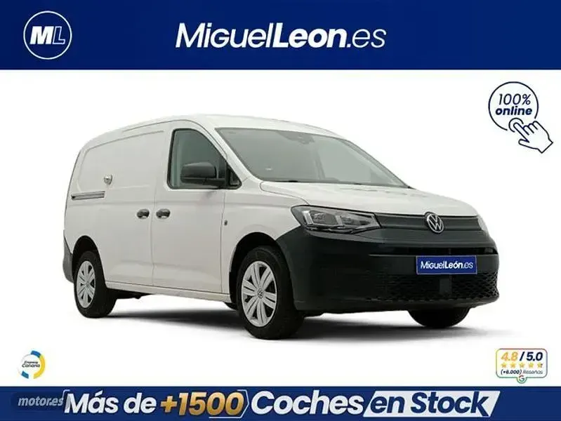 Usado VW Caddy Maxi 102 CV (75 kW) 2023 Blanco Monovolumen