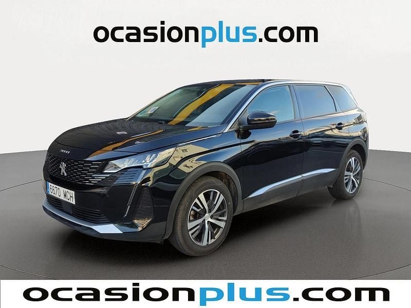Negro Usado 2022 Peugeot 5008 Allure SUV | 17.900 € (Precio justo) - Imagen 1/4