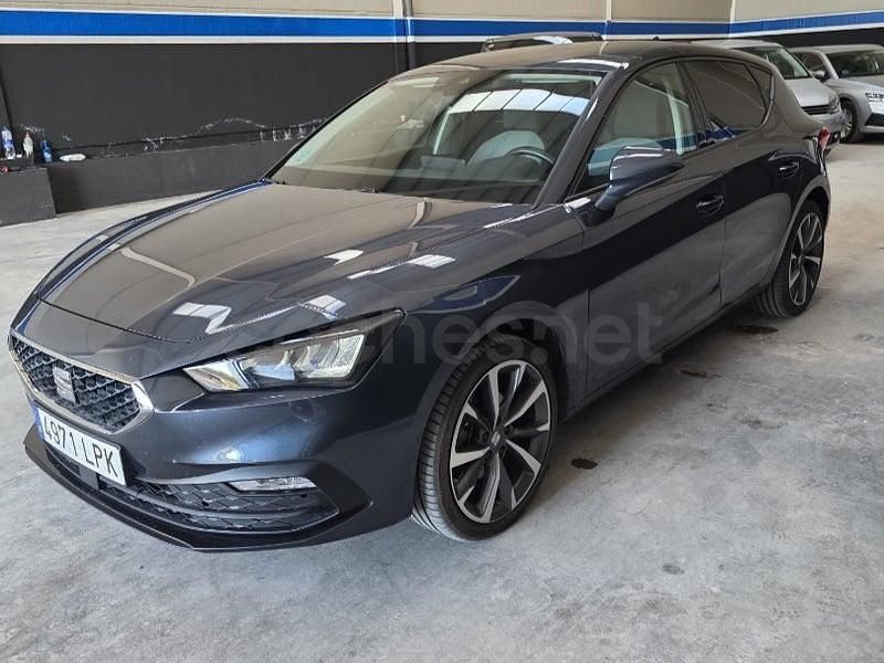 Usado Seat Leon FR 150 CV (110 kW) 2019 Azul Berlina
