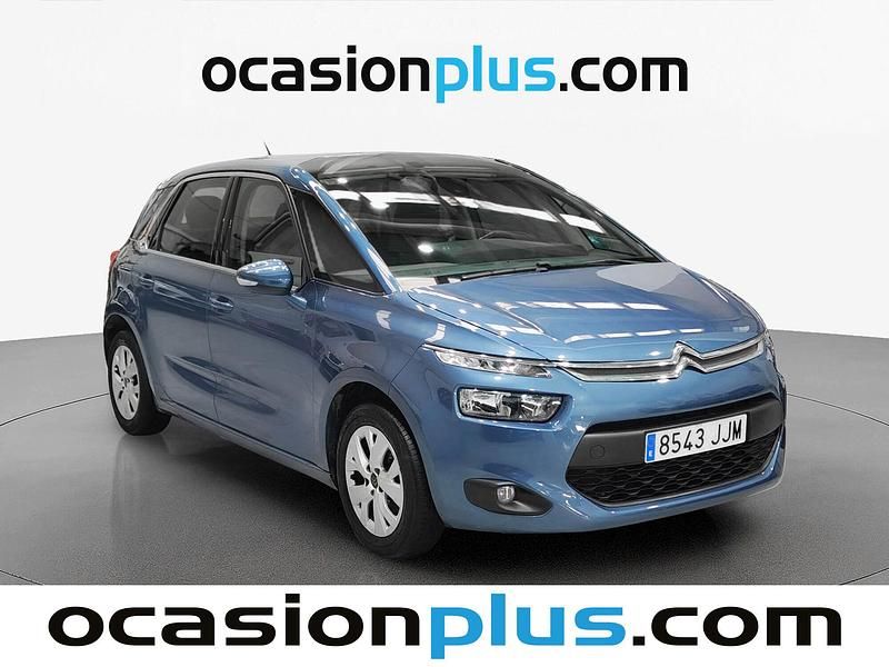 Usado Citroën C4 PureTech 130 CV (95 kW) 2015 Azul Monovolumen