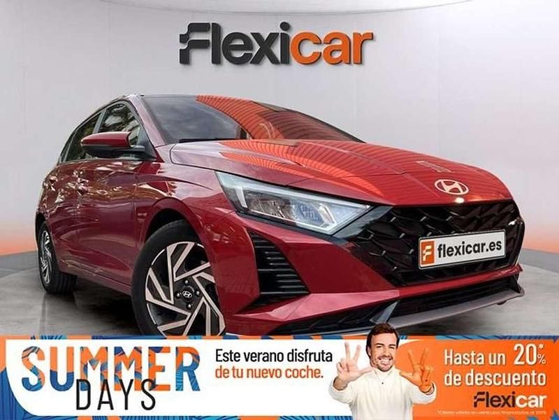 Rojo Usado 2024 Hyundai i20 Berlina | 15.990 € (Buen precio) - Imagen 1/4