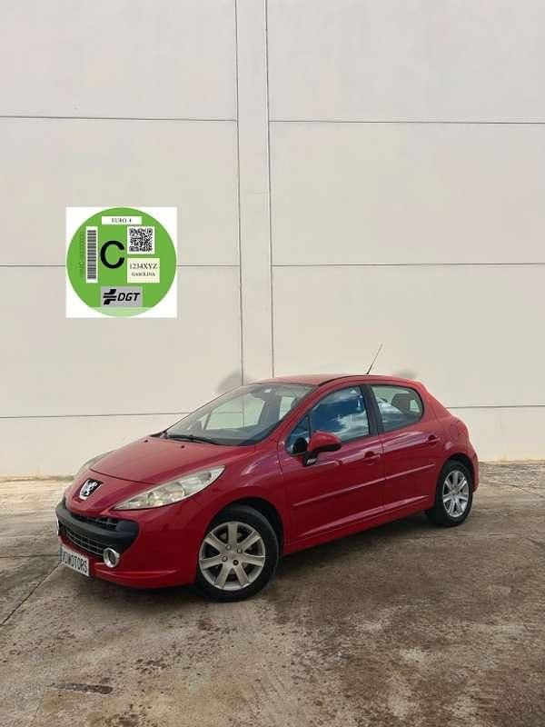 Usado Peugeot 207 Sport 95 CV (69 kW) 2007 Rojo Utilitario