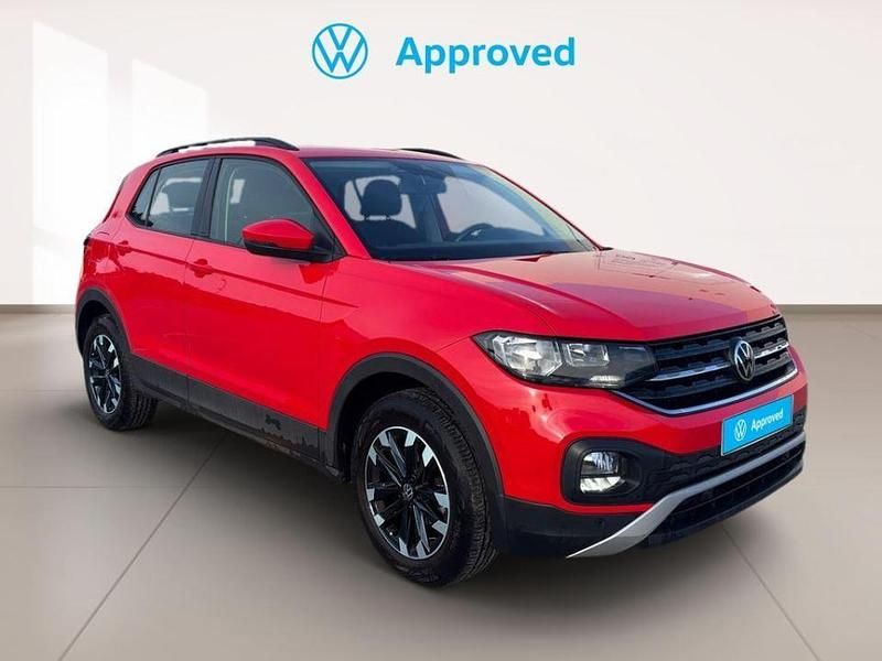 Rojo Usado 2021 VW T-Cross Advance SUV | 18.180 € (Un poco caro) - Imagen 1/4