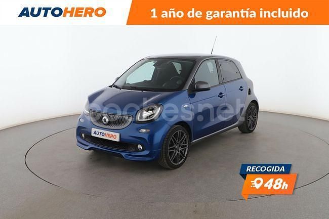 Usado Smart ForFour Basis 91 CV (66 kW) 2017 Azul Utilitario