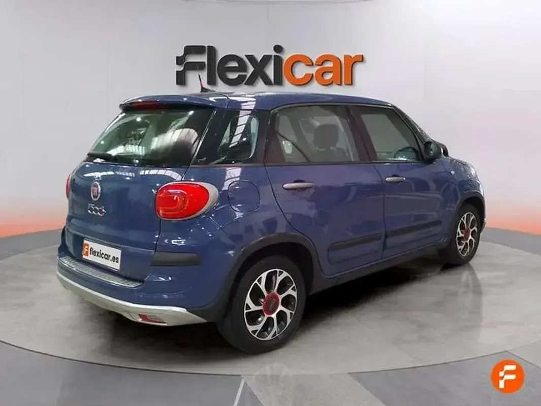 Usado Fiat 500L Cross 95 CV (69 kW) 2019 Azul Monovolumen