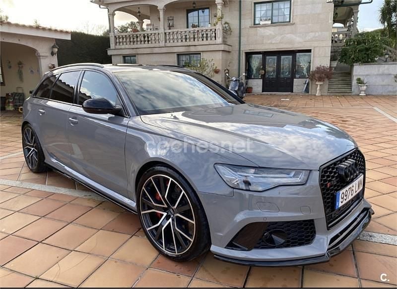 Usado Audi RS6 605 CV (444 kW) 2016 Gris / plata Familiar