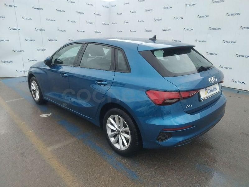 Usado Audi A3 150 CV (110 kW) 2022 Azul Berlina