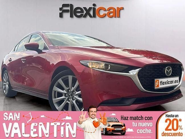 Usado Mazda 3 122 CV (89 kW) 2021 Rojo Berlina