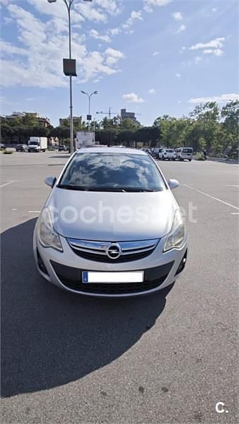Gris / plata Usado 2012 Opel Corsa Selective Berlina | 4100 € (Super precio) - Imagen 1/4