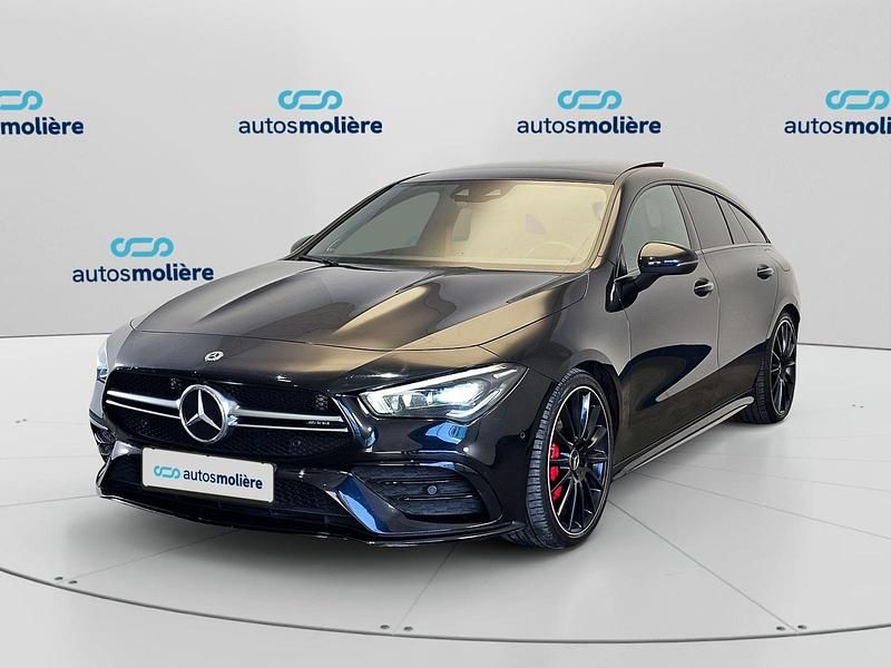 Negro Usado 2021 Mercedes CLA35 AMG Shooting Brake AMG Familiar | 40.809 € - Imagen 1/4