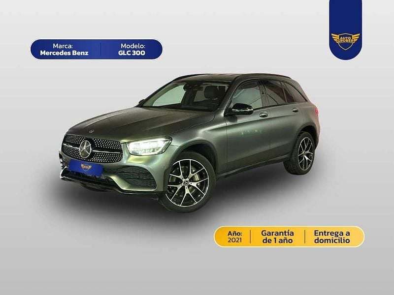 Gris Usado 2021 Mercedes GLC300 SUV | 41.900 € (Precio justo) - Imagen 1/4