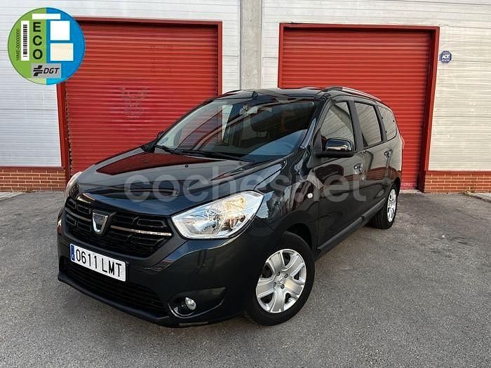 Gris / plata Usado 2021 Dacia Lodgy Comfort Monovolumen | 13.800 € (Precio justo) - Imagen 1/4