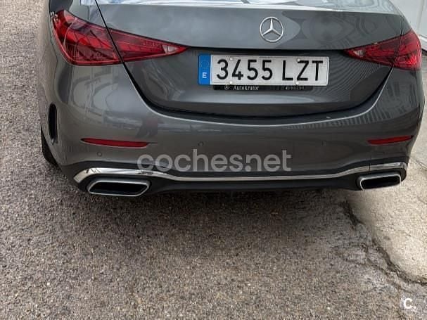 Usado Mercedes C200 163 CV (119 kW) 2022 Gris / plata Berlina