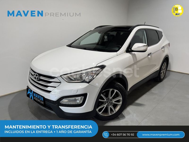 Blanco Usado 2012 Hyundai Santa Fe SUV | 10.499 € - Imagen 1/4