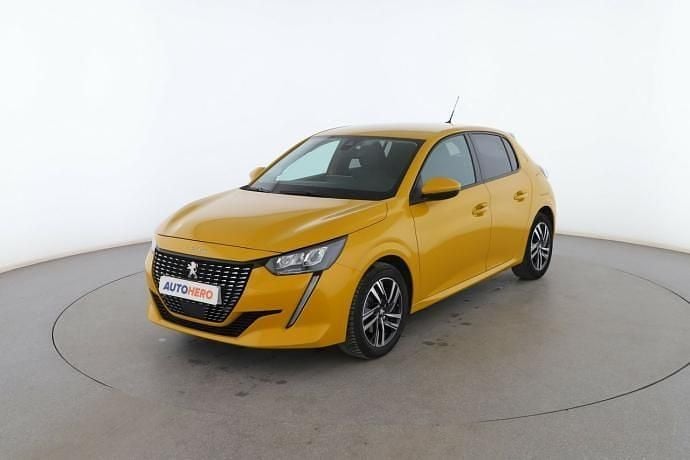Amarillo Usado 2021 Peugeot 208 Allure Utilitario | 13.199 € (Precio justo) - Imagen 1/3