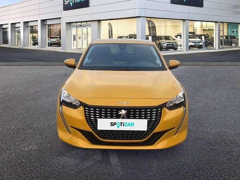 Usado Peugeot 208 Active 75 CV (55 kW) 2021 Amarillo Utilitario